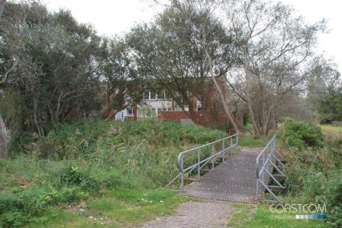 Langeoog Ferienhaus Baldes - Brücke zum Haus