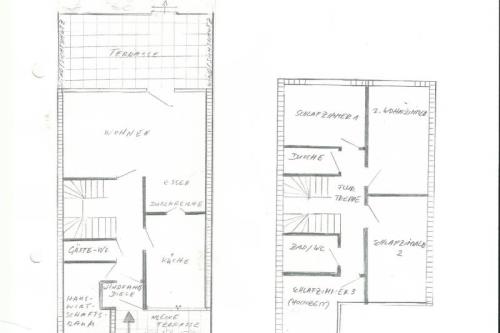 Langeoog Ferienhaus Baldes - Grundriss