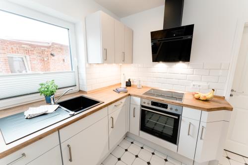 Langeoog Ferienwohnung Ferienhus Sjuts H14a - Küche