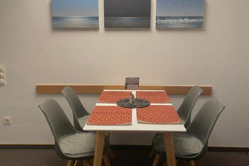 Langeoog Ferienwohnung Oog Blick - App.8 - Essbereich