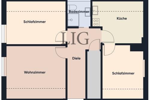 Langeoog Ferienwohnung Ferienhaus Bludau - Wohnung Dorfkoje - CAM04236G0 PR0055 BUILD01 FLOOR00