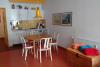 Langeoog Ferienwohnung Fuhrmann - Küche und Essplatz