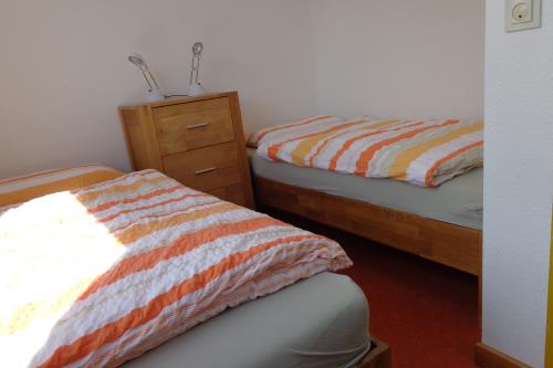 Langeoog Ferienwohnung Fuhrmann - Schlafzimmer