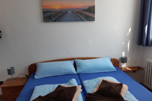 Langeoog Ferienwohnung Schaumburg - Schlafzimmer