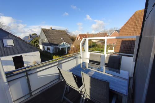 Langeoog Ferienwohnung Haus Dinkla - Wohnung oben - Ab Mittag bis Spätabend Sonne