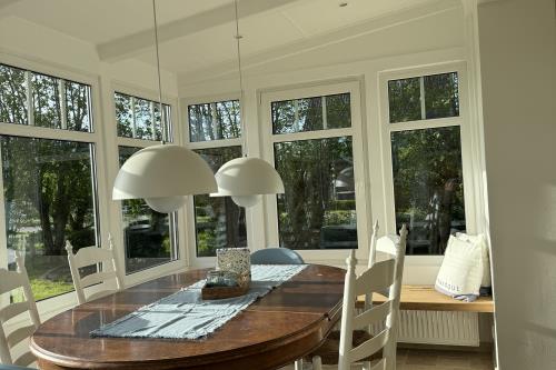 Langeoog Ferienwohnung Polderhus - 1 - Essplatz