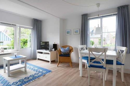 Langeoog Ferienwohnung Freesenhus - Wohnzimmer Besan