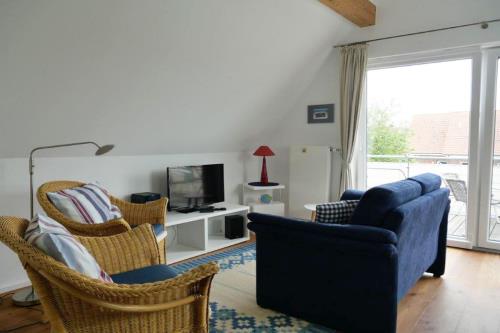 Langeoog Ferienwohnung Freesenhus - Klüver - Wohn-Eßzimmer-3