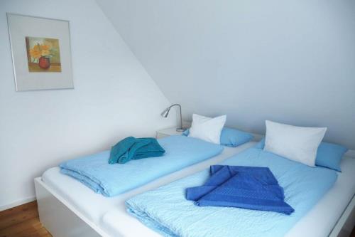 Langeoog Ferienwohnung Freesenhus - Klüver - Eltern-Schlafzimmer