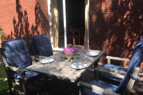 Langeoog Ferienhaus Us Langeoog - Friesenhus - Terrasse