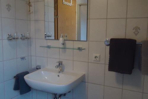 Langeoog Ferienwohnung Gästehaus Arends - Wohn. 1 - Bad