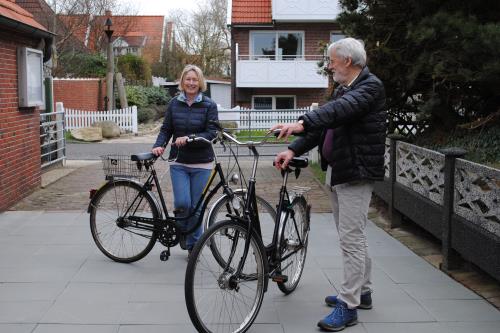 Langeoog Ferienwohnung Habbos Hus - Fahrradverleih Freese