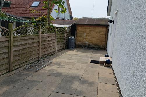 Langeoog Ferienwohnung Achter&#39;t Dörp - Fahrradabstellplatz