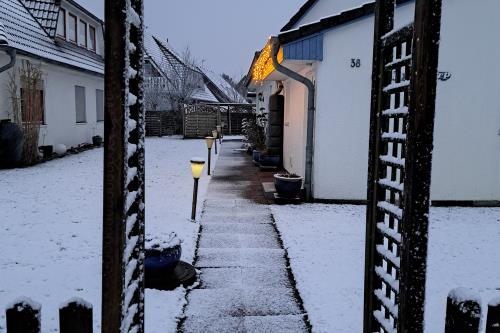 Langeoog Ferienwohnung Achter't Dörp - Winterbild Gäste Eingangsbereich