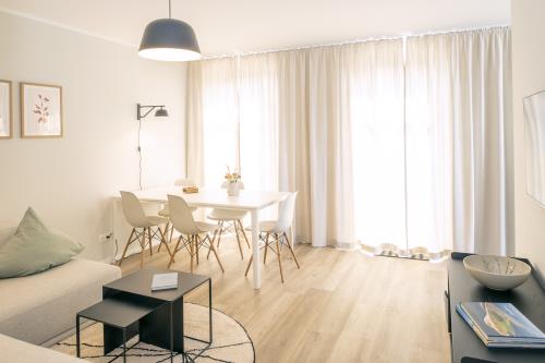 Langeoog Ferienwohnung Haus Dünenlust - Dünenquartier - Wohnzimmer