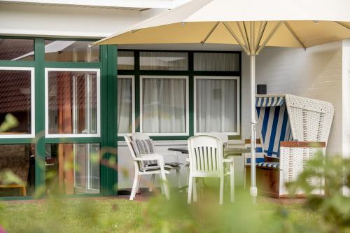 Langeoog Ferienwohnung Haus Kettelhack - Terrasse K3