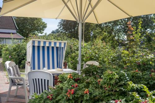 Langeoog Ferienwohnung Haus Kettelhack - Kettelhack Terrasse K1