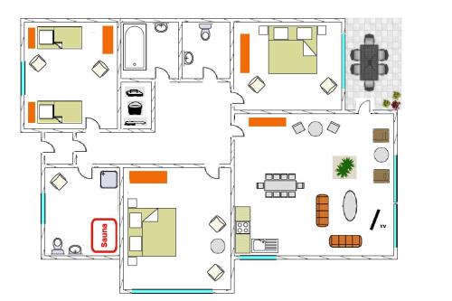 Langeoog Ferienwohnung Haus Kettelhack - K 3 - Ausstattung 13
