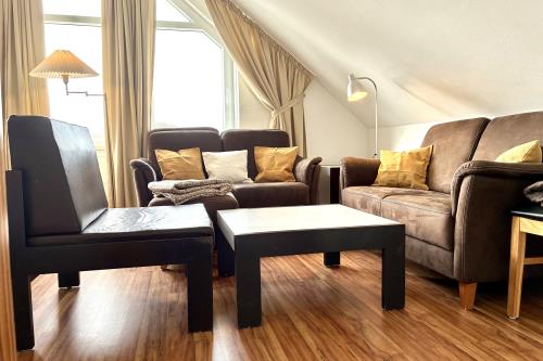Langeoog Ferienwohnung Haus Kettelhack - K 4b - Wohnzimmer K4b