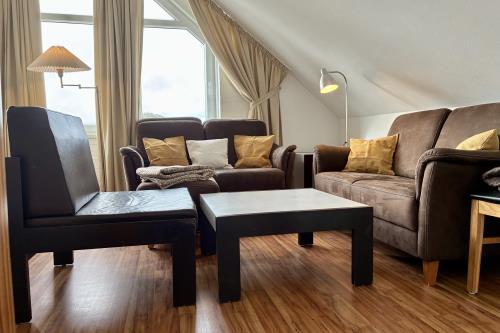 Langeoog Ferienwohnung Haus Kettelhack - K 4b - Wohnzimmer