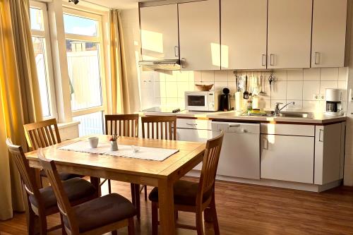 Langeoog Ferienwohnung Haus Kettelhack - K E - Wohnzimmer/Küche