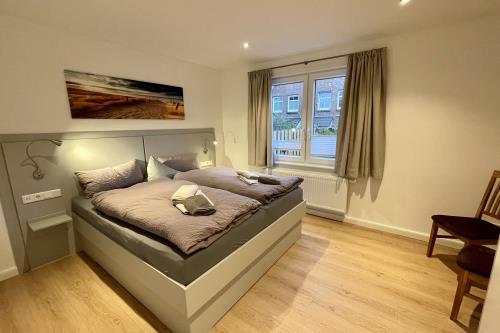 Langeoog Ferienwohnung Haus Otten - Otten 1 - Schlafzimmer 2