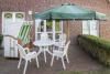 Langeoog Ferienwohnung Haus Uhlenkamp / Birkeneck - Terrasse U11