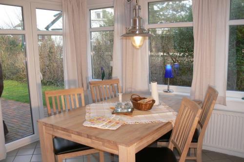 Langeoog Ferienwohnung Haus Uhlenkamp / Birkeneck - B1 - Veranda