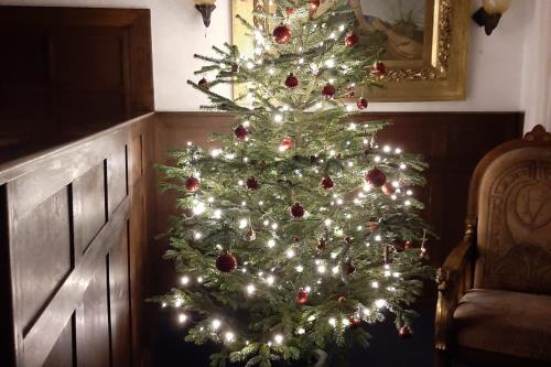 Langeoog Ferienwohnung Haus Apollonia - Hausflur Weihnachten