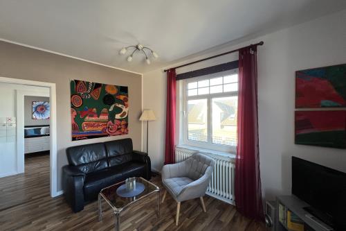 Langeoog Ferienwohnung Haus Apollonia - Wohnung 3 - W 3 Wohnzimmer