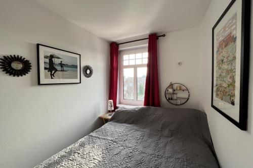 Langeoog Ferienwohnung Haus Apollonia - Wohnung 4 - Doppelbett 2tes Schlafzimmer