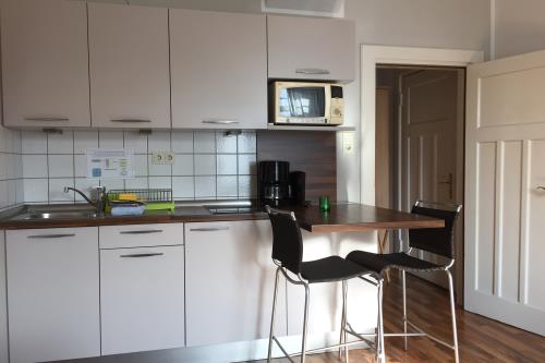 Langeoog Ferienwohnung Haus Apollonia - Wohnung 7 - Küchenzeile