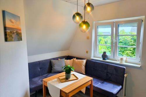 Langeoog Ferienwohnung Haus Bergschlößchen - 4 - Sitzecke