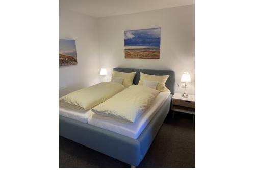 Langeoog Ferienwohnung Haus Bettina und Volker Schmidt - App.6 - Schlafbereich