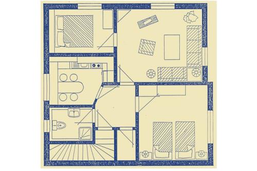 Langeoog Ferienwohnung Haus Bias - Anja oben - Haus Anja