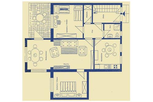 Langeoog Ferienwohnung Haus Bias - Anja unten - Haus Anja