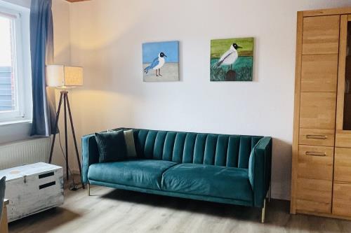 Langeoog Ferienwohnung Haus Dünenrose-Sanddornweg - Dünenrose2 - Sofa 2