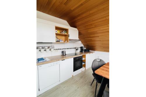 Langeoog Ferienwohnung Haus Dünenrose-Sanddornweg - Dünenrose3 - Küche