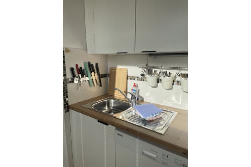 Langeoog Ferienwohnung Haus Dünenrose-Sanddornweg - Dünenrose3 - Küche