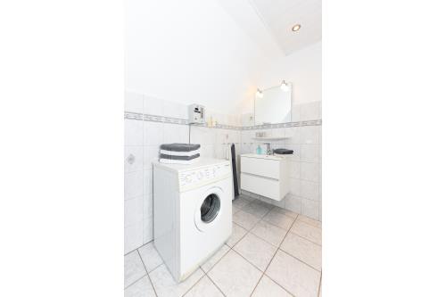 Langeoog Ferienwohnung Haus Strandboje und Haus Dünenrose - Dünenblick - Bad