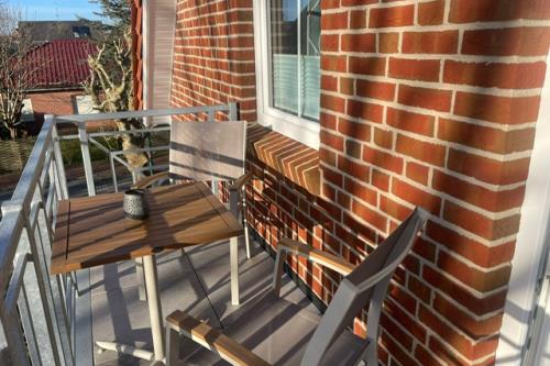 Langeoog Ferienwohnung Haus Janssen - 5 - Balkon