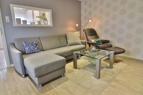 Langeoog Vermietung am Meer – Kiek rin bi Kati - Ferienwohnung 1 - Wohnzimmer