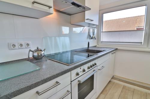Langeoog Vermietung am Meer – Kiek rin bi Kati - Ferienwohnung 3 - Küche