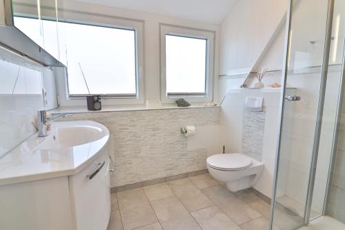 Langeoog Vermietung am Meer – Kiek rin bi Kati - Ferienwohnung 3 - Bad