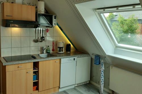 Langeoog Ferienwohnung Haus Klotz - B - kochen