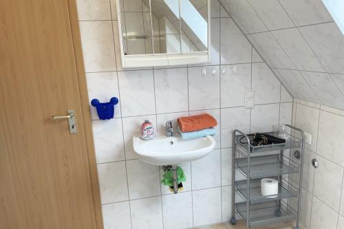 Langeoog Ferienwohnung Haus Krasniqi II - FW 3 - Badezimmer