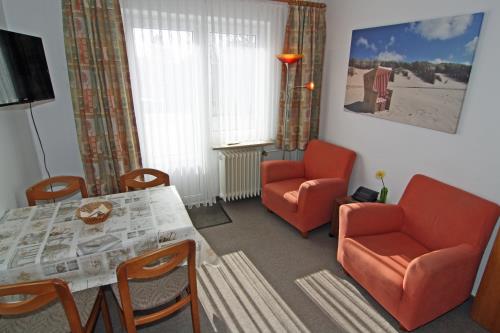 Langeoog Ferienwohnung Haus Numrich - Whg. 1 - Wohn- und Essbereich