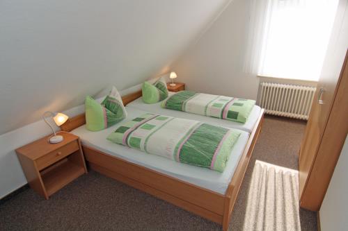 Langeoog Ferienwohnung Haus Numrich - Whg. 1 - Elternschlafzimmer