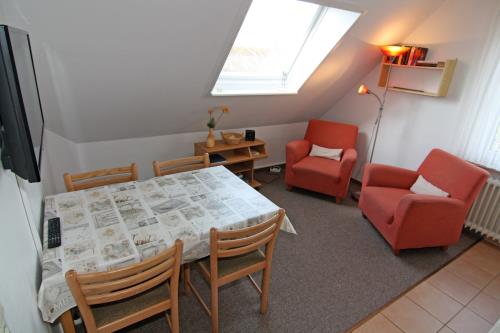 Langeoog Ferienwohnung Haus Numrich - Whg. 2 - Wohn- und Essbereich