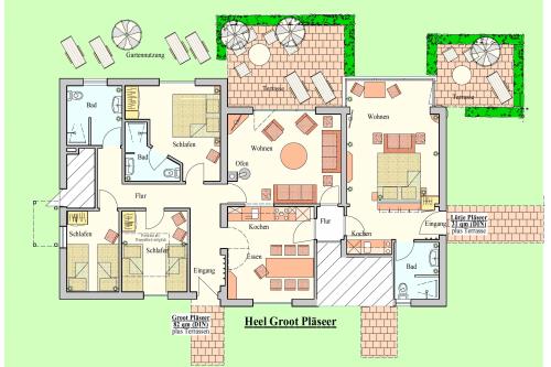 Langeoog Ferienwohnung Haus Ostwind - Heel Groot Pläseer - Heel Groot Pläseer